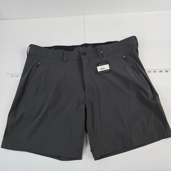 Eddie Bauer Men’s Horizon Guide Wander Shorts Carbon Gray Size 42 NWT 6200 - Picture 1 of 13